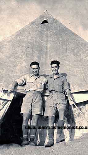 Fred Pinner & Albert Drew. Albert was killed in 'Knightsbridge' bombing